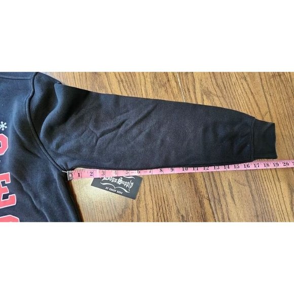 Snoop On The Stoop Sweatshirt  Fleece Dogg Supply Unisex Small NWT Ugly Sweater - Picture 7 of 7
